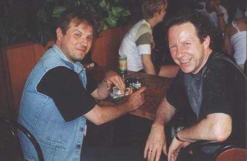 Hans with Paolo Facen